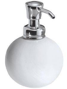 INTERDESIGN, DISPENSER ΜΠΟΜΠΕ YORK WHITE INTERDESIGN, DISPENSER ΜΠΟΜΠΕ YORK WHITE