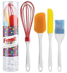 ΣΕΤ ΕΡΓΑΛΕΙΩΝ FEST COOK & FUN ΣΙΛΙΚΟΝΗΣ 4TΜΧ ΣΕΤ ΕΡΓΑΛΕΙΩΝ FEST COOK & FUN ΣΙΛΙΚΟΝΗΣ 4TΜΧ