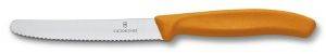 VICTORINOX TOMATO AND SAUSAGE KNIFE ΠΟΡΤΟΚΑΛΙ 11CM VICTORINOX TOMATO AND SAUSAGE KNIFE ΠΟΡΤΟΚΑΛΙ 11CM