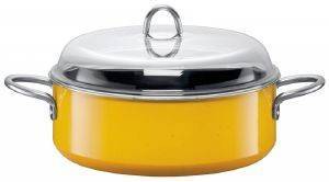 SILIT FRESH COLOURS ΠΛΑΚΕΡΟ ΜΕ ΚΑΠΑΚΙ CRAZY YELLOW 28CM SILIT FRESH COLOURS ΠΛΑΚΕΡΟ ΜΕ ΚΑΠΑΚΙ CRAZY YELLOW 28CM