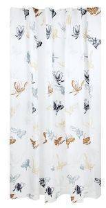 FORUM ΚΟΥΡΤΙΝΑ ΜΠΑΝΙΟΥ ΠΟΛΥΕΣΤΕΡΑ BUTTERFLY 1.80 X 180CM FORUM ΚΟΥΡΤΙΝΑ ΜΠΑΝΙΟΥ ΠΟΛΥΕΣΤΕΡΑ BUTTERFLY 1.80 X 180CM