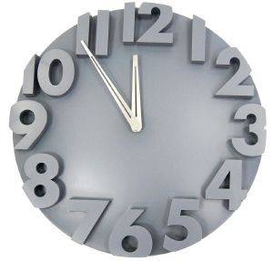 MARVA ΡΟΛΟΙ ΤΟΙΧΟΥ FLAT ΓΚΡΙ 34CM MARVA ΡΟΛΟΙ ΤΟΙΧΟΥ FLAT ΓΚΡΙ 34CM