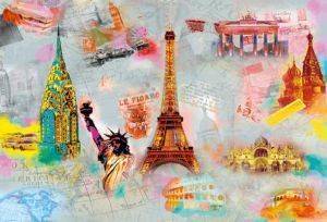 ΦΩΤΟΤΑΠΕΤΣΑΡΙΑ AROUND THE WORLD 366 X 254 CM ΦΩΤΟΤΑΠΕΤΣΑΡΙΑ AROUND THE WORLD 366 X 254 CM
