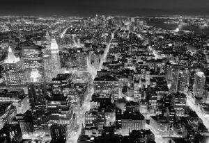  FROM THE EMPIRE STATE BUILDING, SOUTH VIEW 366 X 254 CM