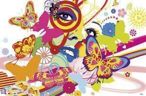 ΦΩΤΟΤΑΠΕΤΣΑΡΙΑ RAINBOW FACE 175 X 115 CM ΦΩΤΟΤΑΠΕΤΣΑΡΙΑ RAINBOW FACE 175 X 115 CM