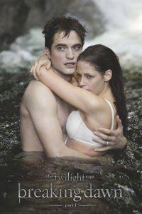 POSTER NECA-TWILIGHT BREAKING DAWN-ED & BELLA IN WATER 61 X 91.5 CM