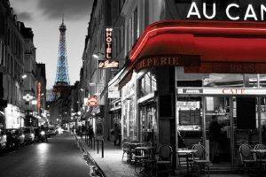 POSTER RUE PARISIENNE 61 X 91.5 CM POSTER RUE PARISIENNE 61 X 91.5 CM