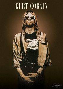 POSTER KURT COBAIN 61 X 91.5 CM