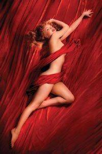 POSTER MARILYN MONROE - RED SILK 61 X 91.5 CM POSTER MARILYN MONROE - RED SILK 61 X 91.5 CM