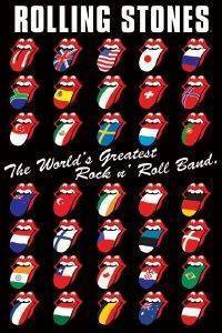 POSTER THE ROLLING STONES (INTERNATIONAL LIPS) 61 X 91.5 CM