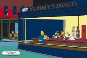 POSTER THE SIMPSONS 61 X 91.5 CM