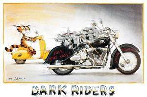 POSTER DARK RIDERS 61 X 91.5 CM POSTER DARK RIDERS 61 X 91.5 CM