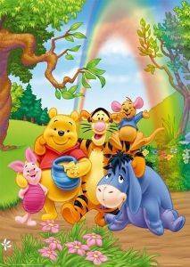 POSTER WINNIE THE POOH GROUP 61 X 91.5 CM