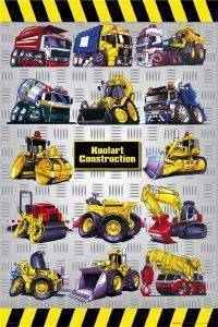 POSTER KOOLART CONSTACTION (61X91.5CM) POSTER KOOLART CONSTACTION (61X91.5CM)