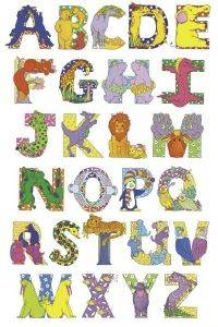 POSTER ANIMAL ALPHABET (61X91.5CM)