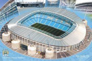 POSTER MANCHESTER CITY FOOTBALL CLUB STADIUM 61 X 91.5 CM POSTER MANCHESTER CITY FOOTBALL CLUB STADIUM 61 X 91.5 CM