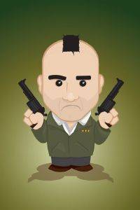 POSTER TRAVIS CARTOON (61X91.5CM) POSTER TRAVIS CARTOON (61X91.5CM)