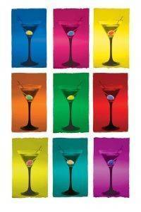 POSTER MARTINI POP ART 61 X 91.5 CM