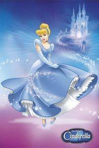 POSTER WALT DISNEY CINDERELLA 61 X 91.5 CM POSTER WALT DISNEY CINDERELLA 61 X 91.5 CM