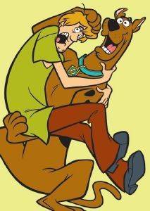 POSTER SCOOBY DOO&SHAGGY 61 X 91.5 CM