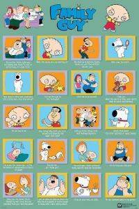POSTER FAMILY GUY - QUOTES 61 X 91.5 CM