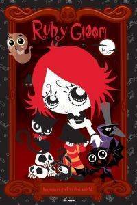 POSTER RUBY GLOOM FRAME 61 X 91.5 CM POSTER RUBY GLOOM FRAME 61 X 91.5 CM