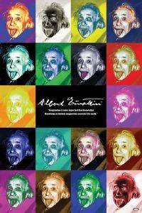 POSTER ALBERT EINSTEIN (POP ART) 61 X 91.5 CM