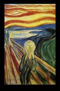 POSTER THE SCREAM 61 X 91.5 CM