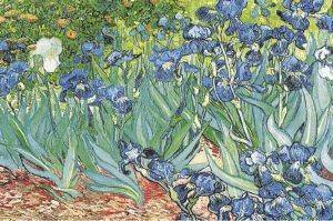 POSTER LES IRIS (61X91.5CM)