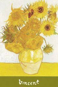 POSTER LES TOURNESOLS 61 X 91.5 CM POSTER LES TOURNESOLS 61 X 91.5 CM