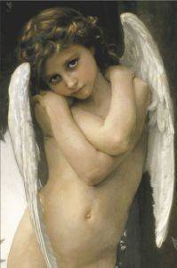 POSTER WILLIAM ADOLPHE BOUGUEREAU CUPIDON 61 X 91.5 CM