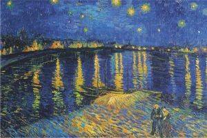 POSTER LA NUIT ETOILEE 61 X 91.5 CM POSTER LA NUIT ETOILEE 61 X 91.5 CM