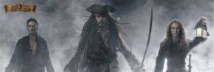 DOOR POSTER PIRATES 53 X 158 CM DOOR POSTER PIRATES 53 X 158 CM
