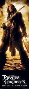 DOOR POSTER PIRATES - JOHNNY DEPP 53 X 158 CM DOOR POSTER PIRATES - JOHNNY DEPP 53 X 158 CM