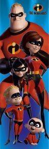 DOOR POSTER THE INCREDIBLES 53 X 158 CM