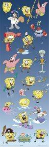 DOOR POSTER SPONGEBOB & PALS 53 X 158 CM