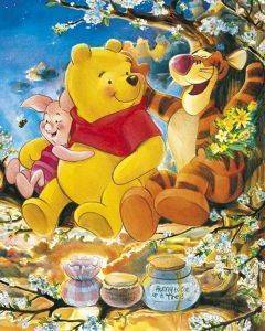 POSTER WINNIE THE POOH SUNSET 40.6 X 50.8 CM