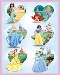 POSTER DISNEY PRINCESSES 40.6 X 50.8 CM