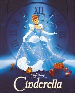 POSTER DISNEY CINDERELLA 40.6 X 50.8 CM