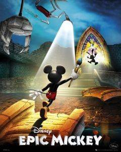 POSTER EPIC MICKEY ORANGE BRIDGE 40.6 X 50.8 CM