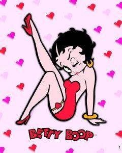 POSTER BETTY BOOP(LEG) 40.6 X 50.8 CM