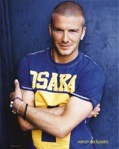 HAMMOND GOWER POSTER DAVID BECKHAM 40.6 X 50.8 CM