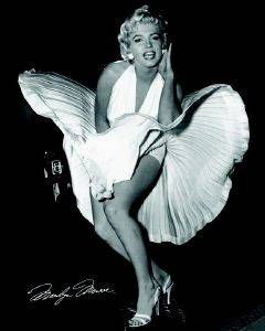 POSTER MARILYN MONROE (SEVEN YEAR ITCH) 40.6 X 50.8 CM