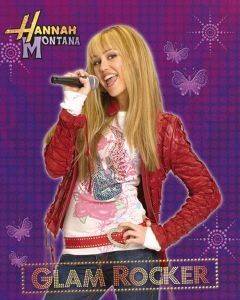 POSTER HANNAH MONTANA - GLAM ROCKER 40.6 X 50.8 CM POSTER HANNAH MONTANA - GLAM ROCKER 40.6 X 50.8 CM