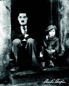 POSTER CHARLIE CHAPLIN ( THE KID) 40.6 X 50.8 CM