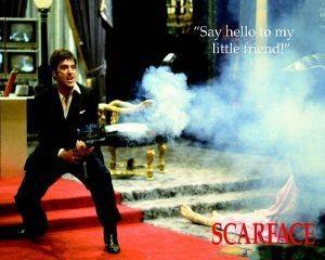 POSTER SCARFACE (SAY HELLO) 40.6 X 50.8 CM POSTER SCARFACE (SAY HELLO) 40.6 X 50.8 CM