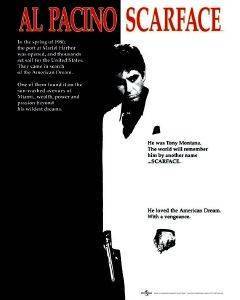 POSTER SCARFACE (ONE-SHEET) 40.6 X 50.8 CM