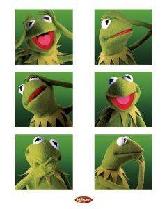 POSTER KERMIT BOXES 40.6 X 50.8 CM