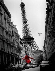 POSTER LA VESTE ROUGE 40.6 X 50.8 CM POSTER LA VESTE ROUGE 40.6 X 50.8 CM