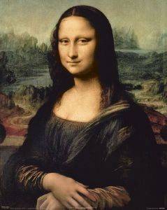 POSTER MONA LISA 40.6 X 50.8 CM